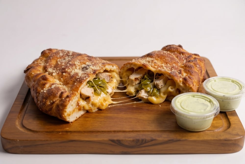 HATCH GREEN CHILE CALZONE