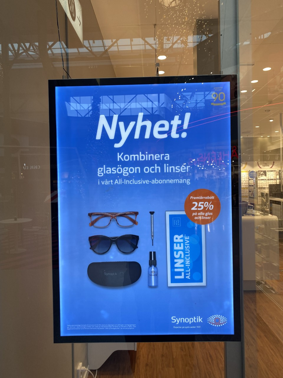 Optiker Synoptik Jönköping Asecs Center Jönköping