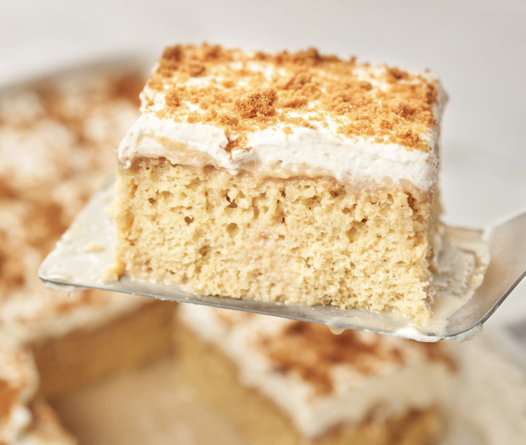 Lotus Biscoff Tres Leches Cake