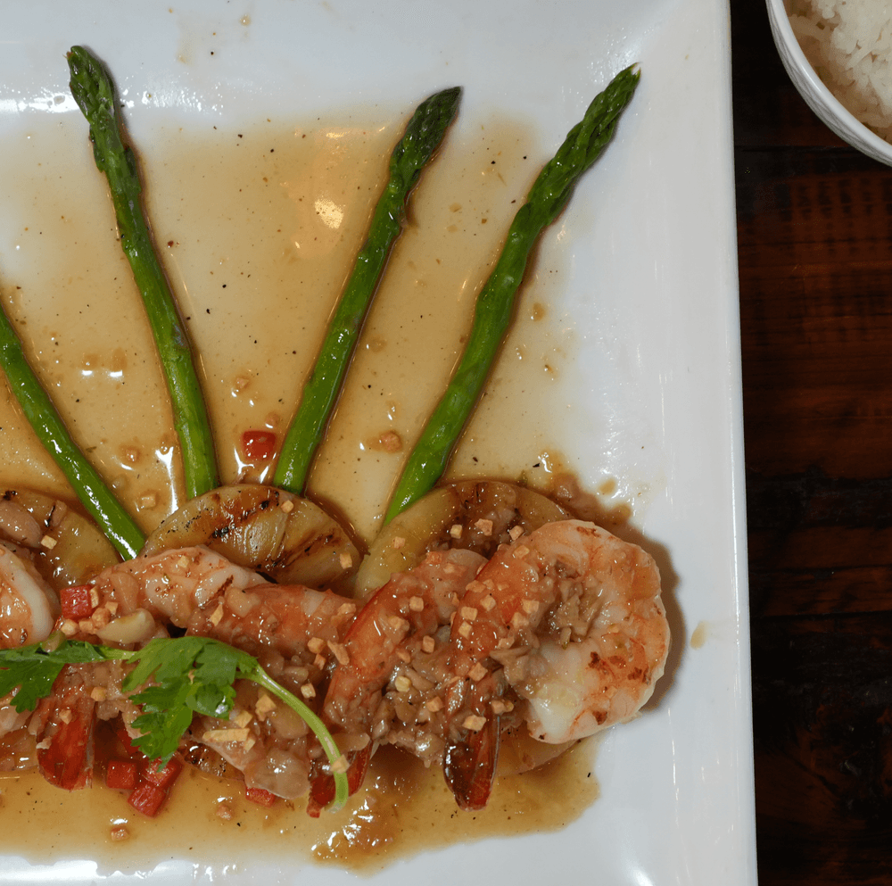 Garlic Crystal Shrimps