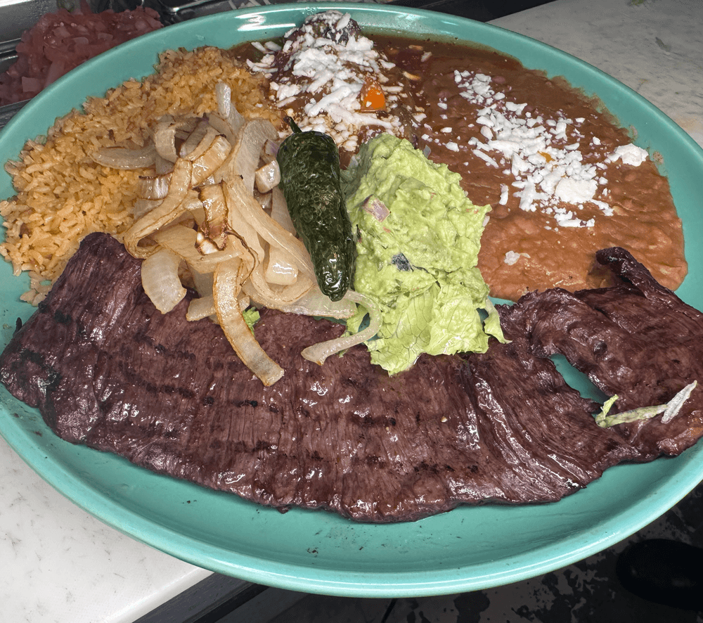 Carne Asada and Relleno (8 oz)