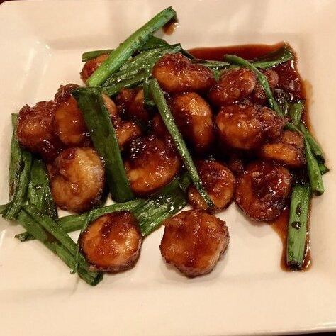 mongolian shrimp (lunch)