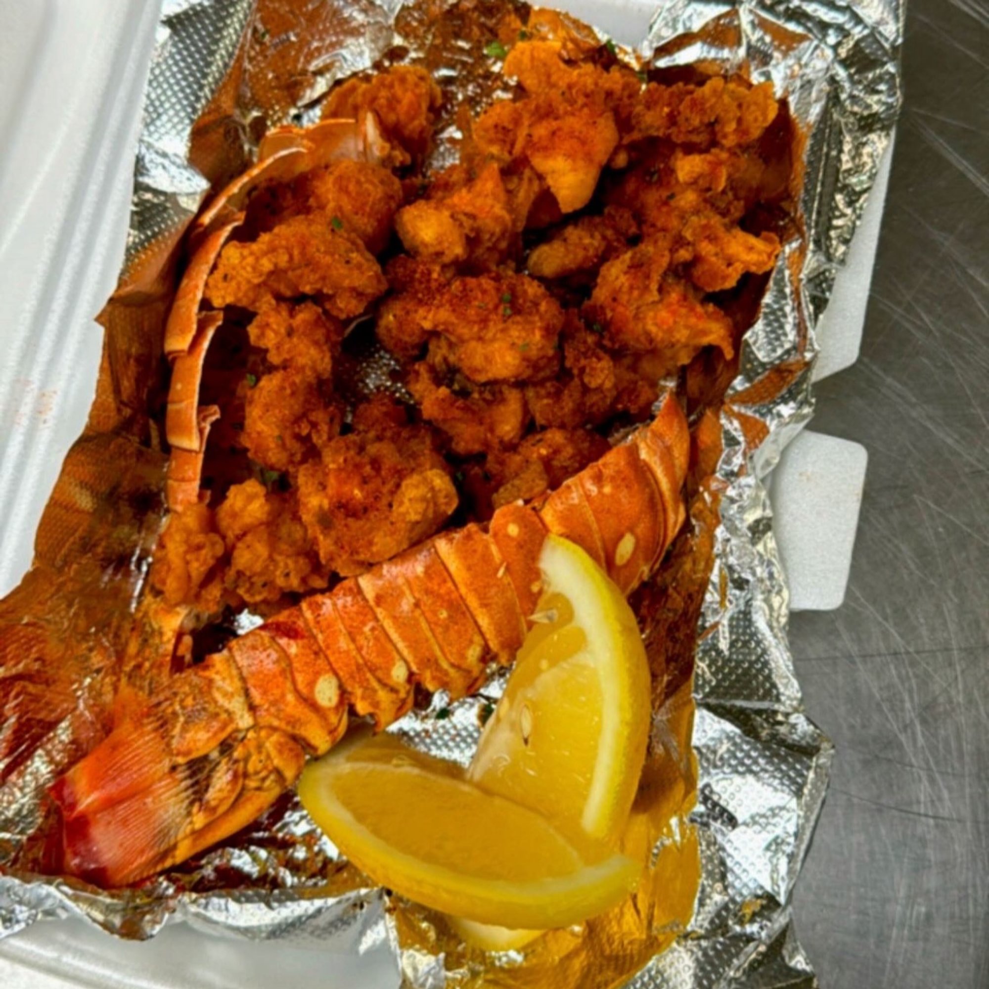 Lobster Grits