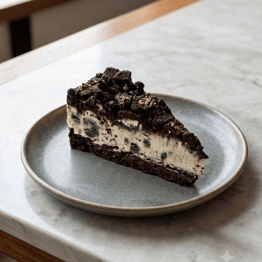 Cookies and Cream Mousse Cake