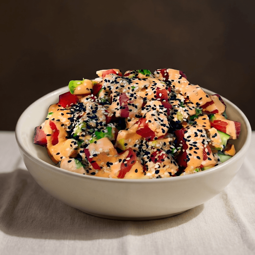 Spicy Aioli Poke Bowl