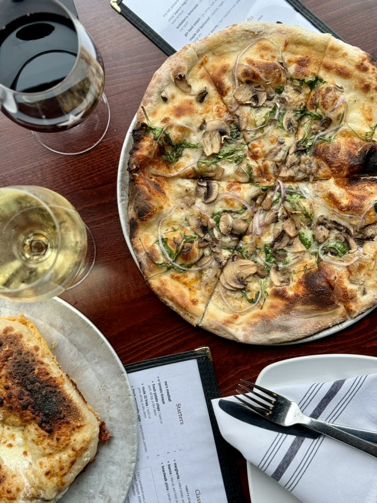 Mushroom Tart (Thin Crust)