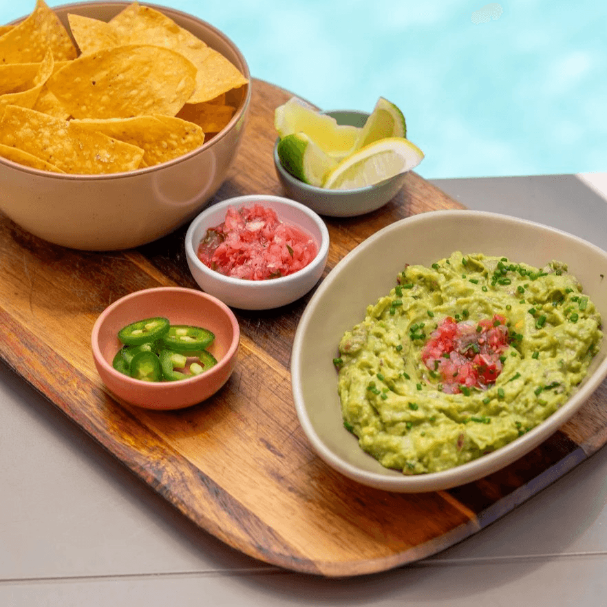 Guac N' Chips To Share
