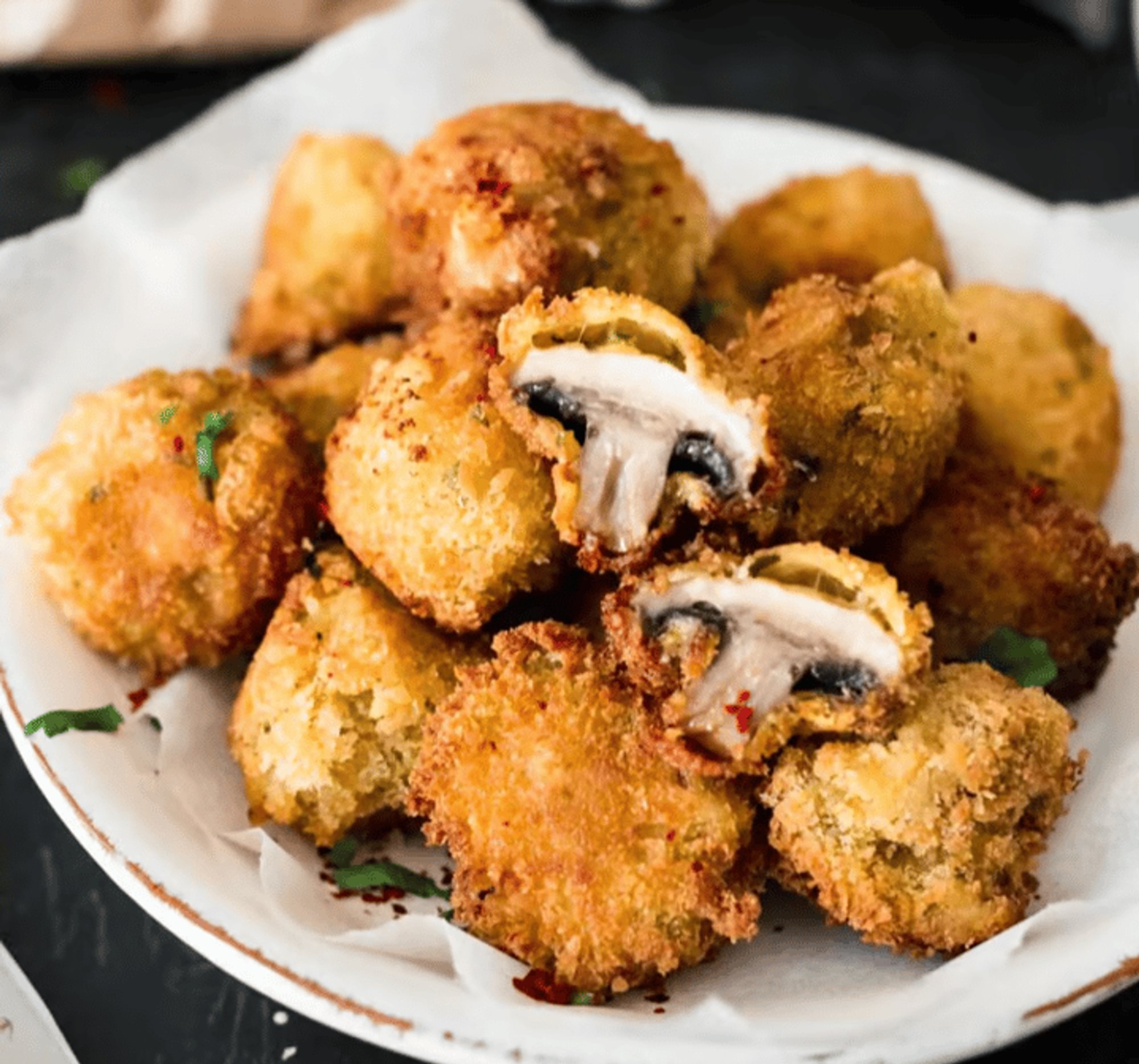 Fried Mushrooms (12)