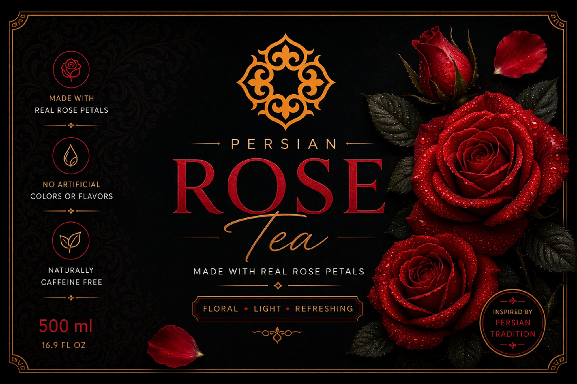 Persian Rosé Lime Tea