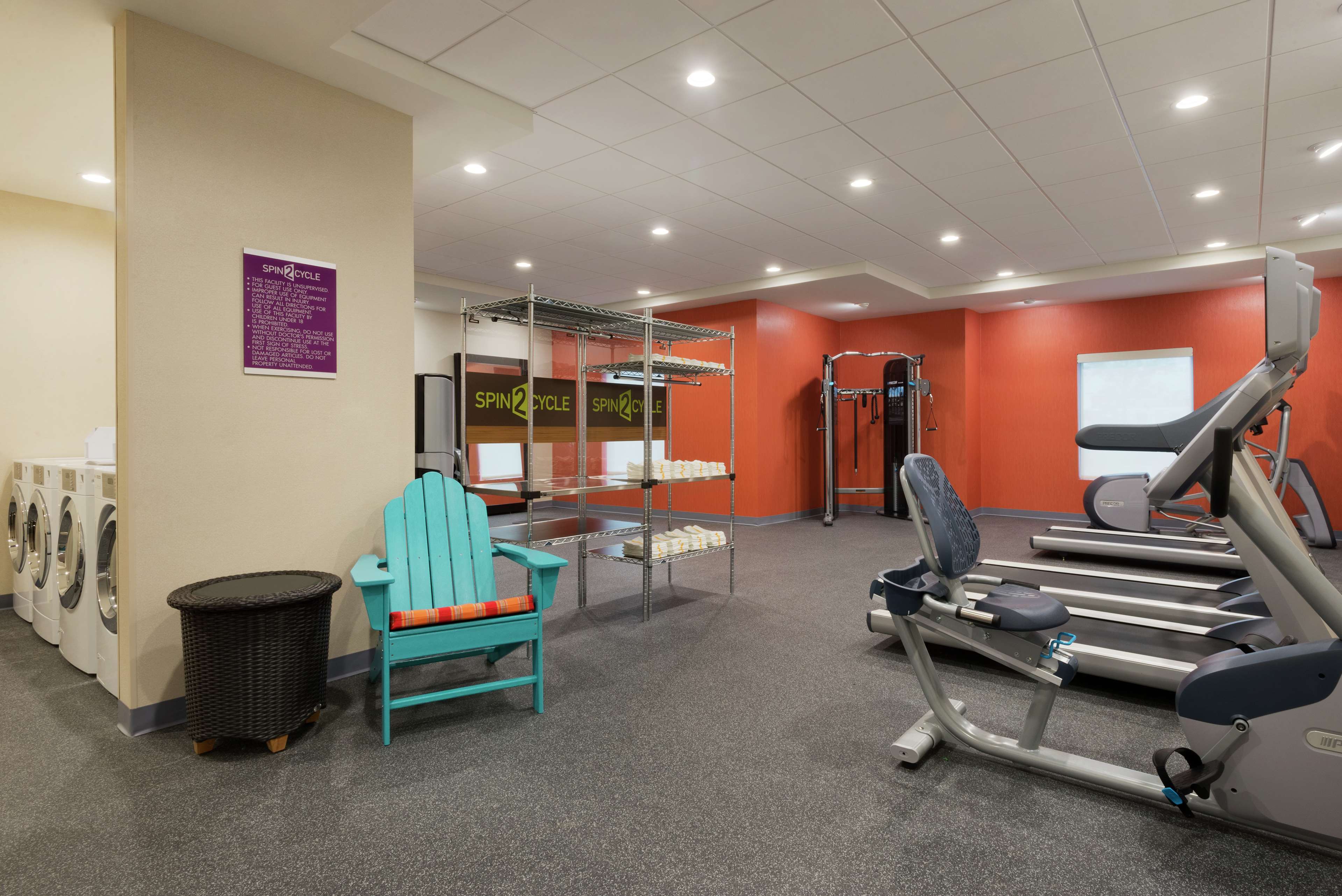 Health club  fitness center  gym