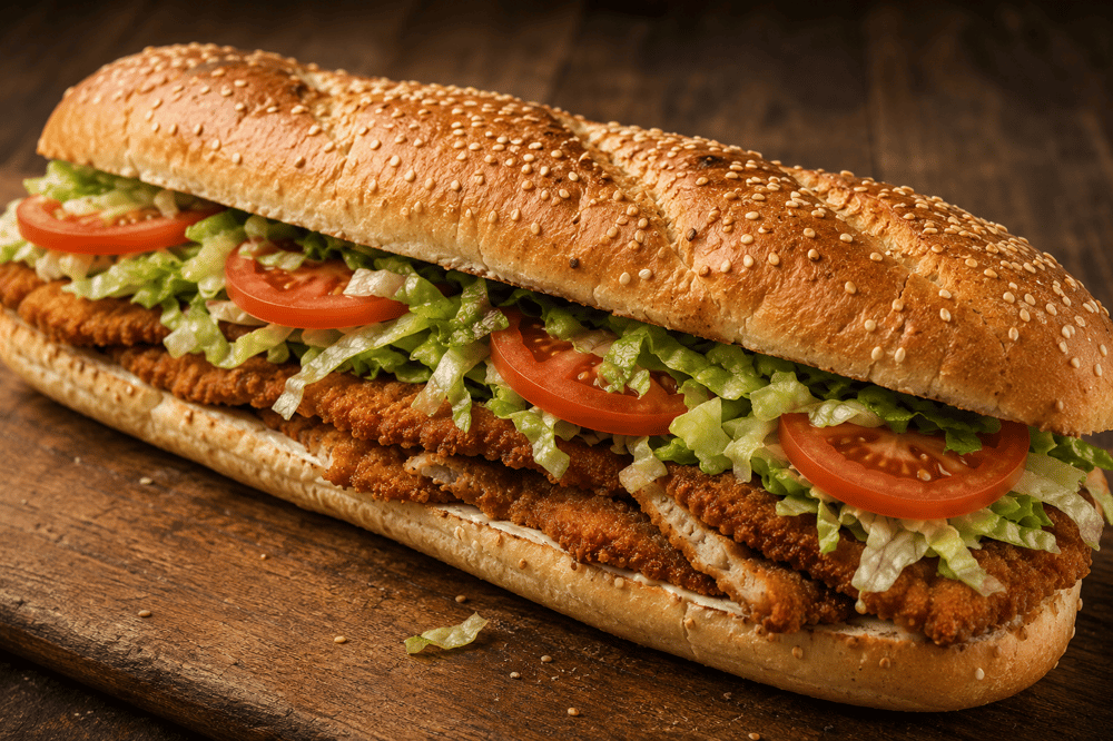 3FT CLASSIC CHICKEN CUTLETS SUB