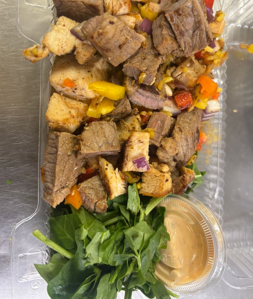 Golden Fusion Protein Bowl
