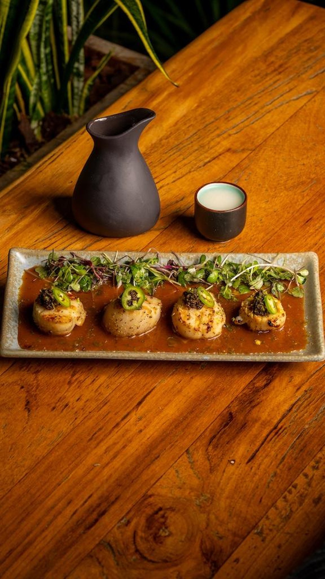 Truffle Scallops