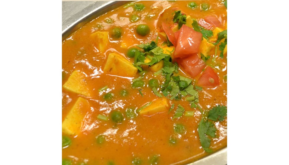 Matar Paneer (Non-Vegan, Gluten free)