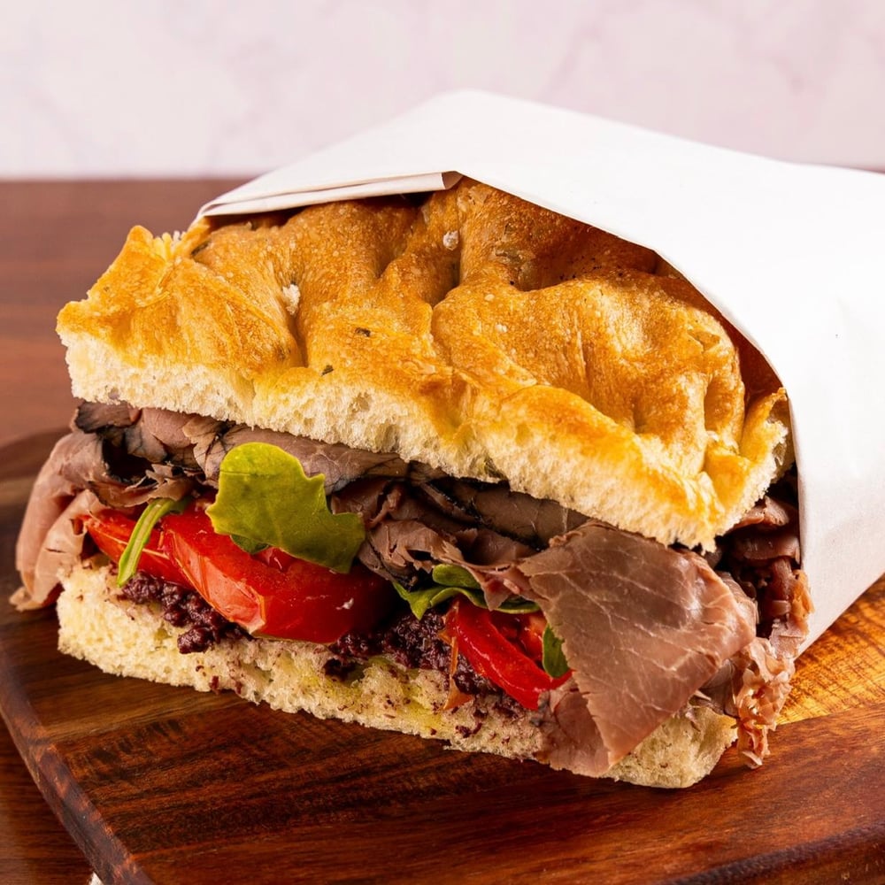 ROAST BEEF - AMERICAN PANINO