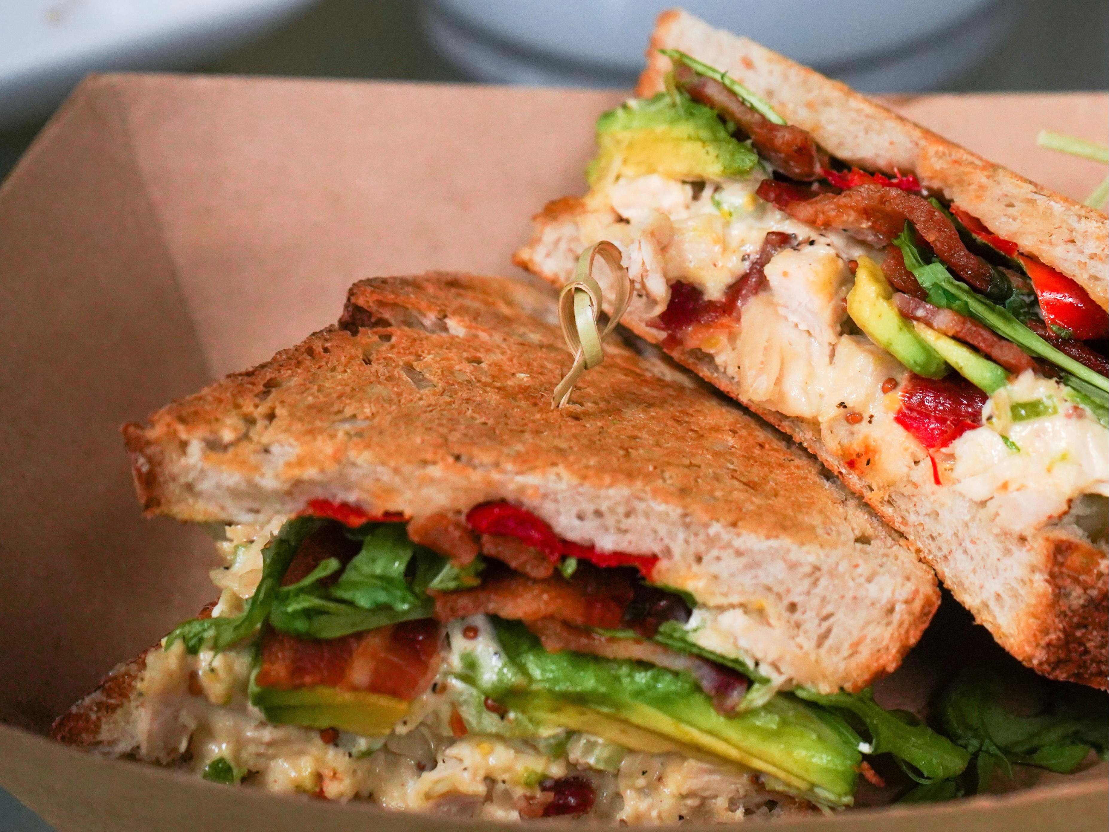 CHICKEN SALAD PANINI
