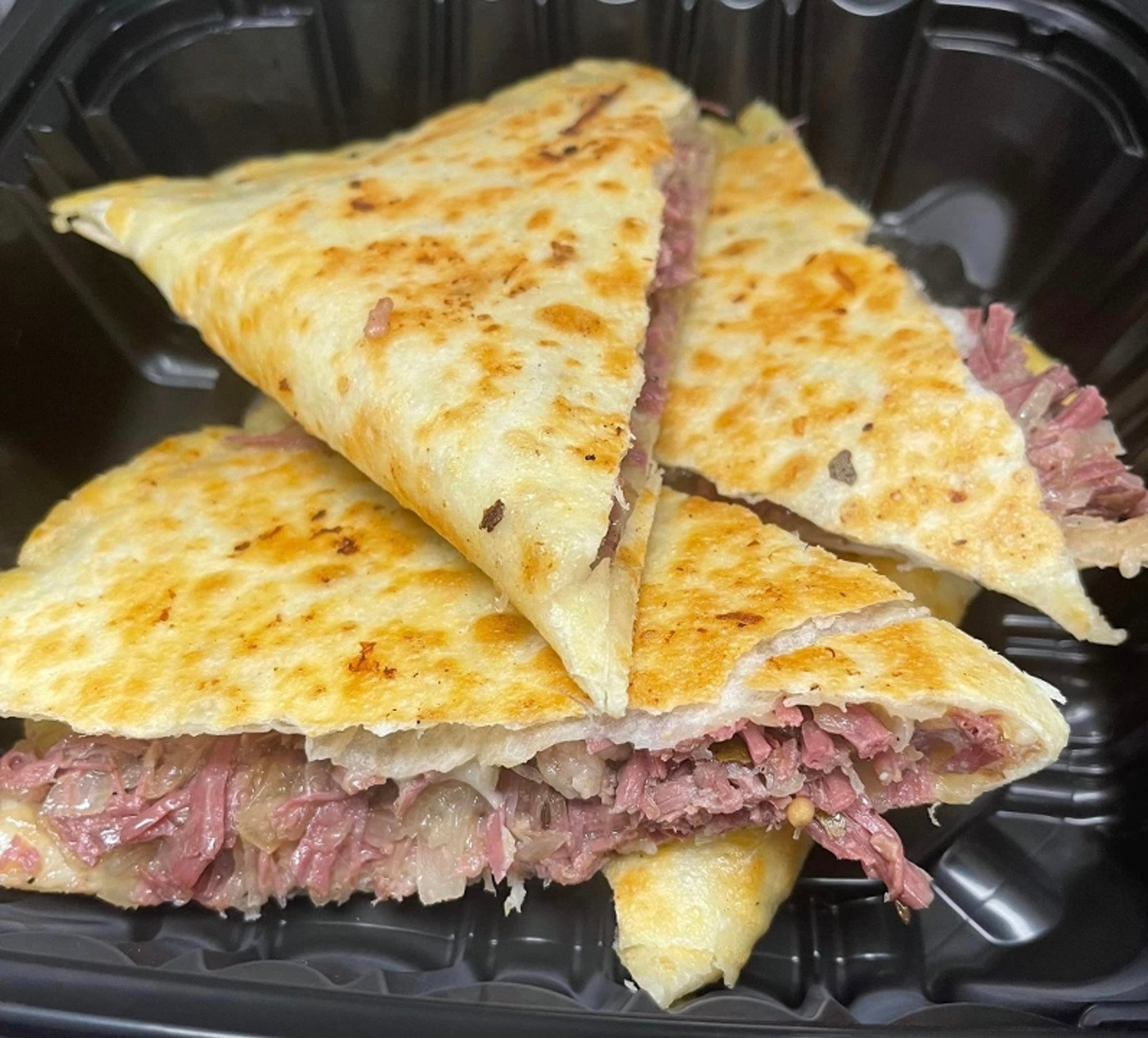 Reuben Quesadilla