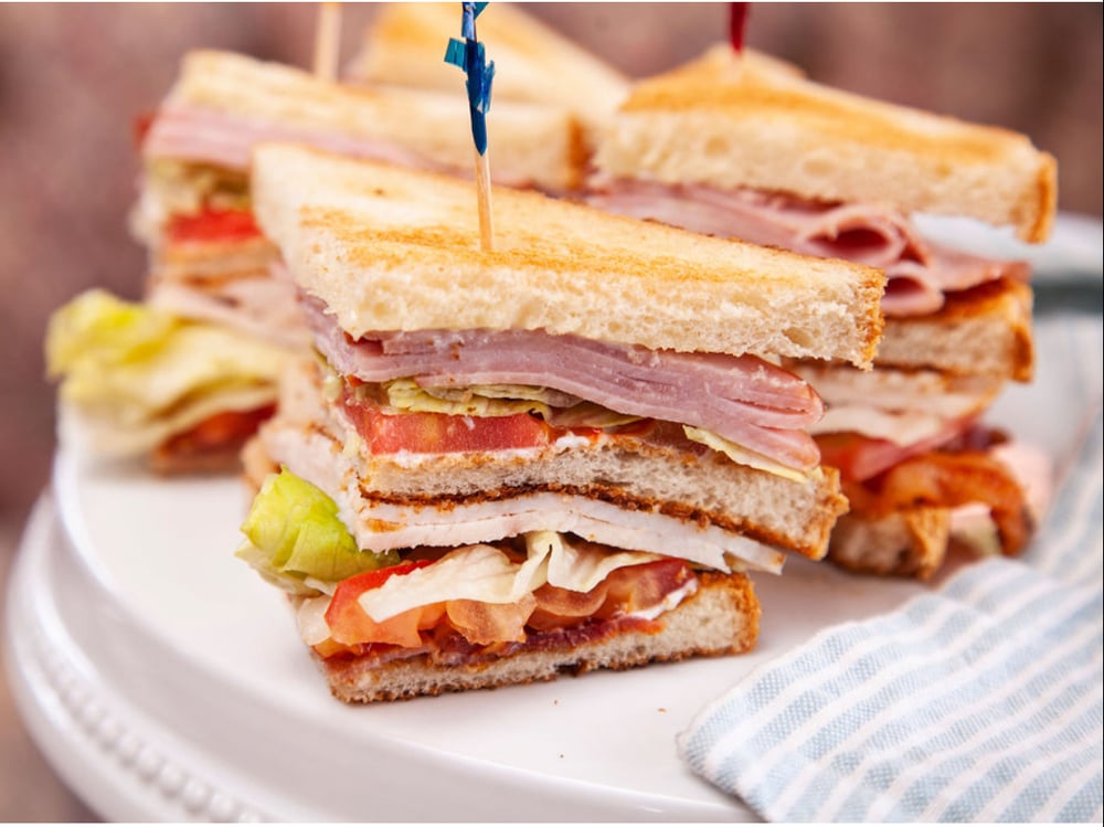 Club Sandwich No Fries - O