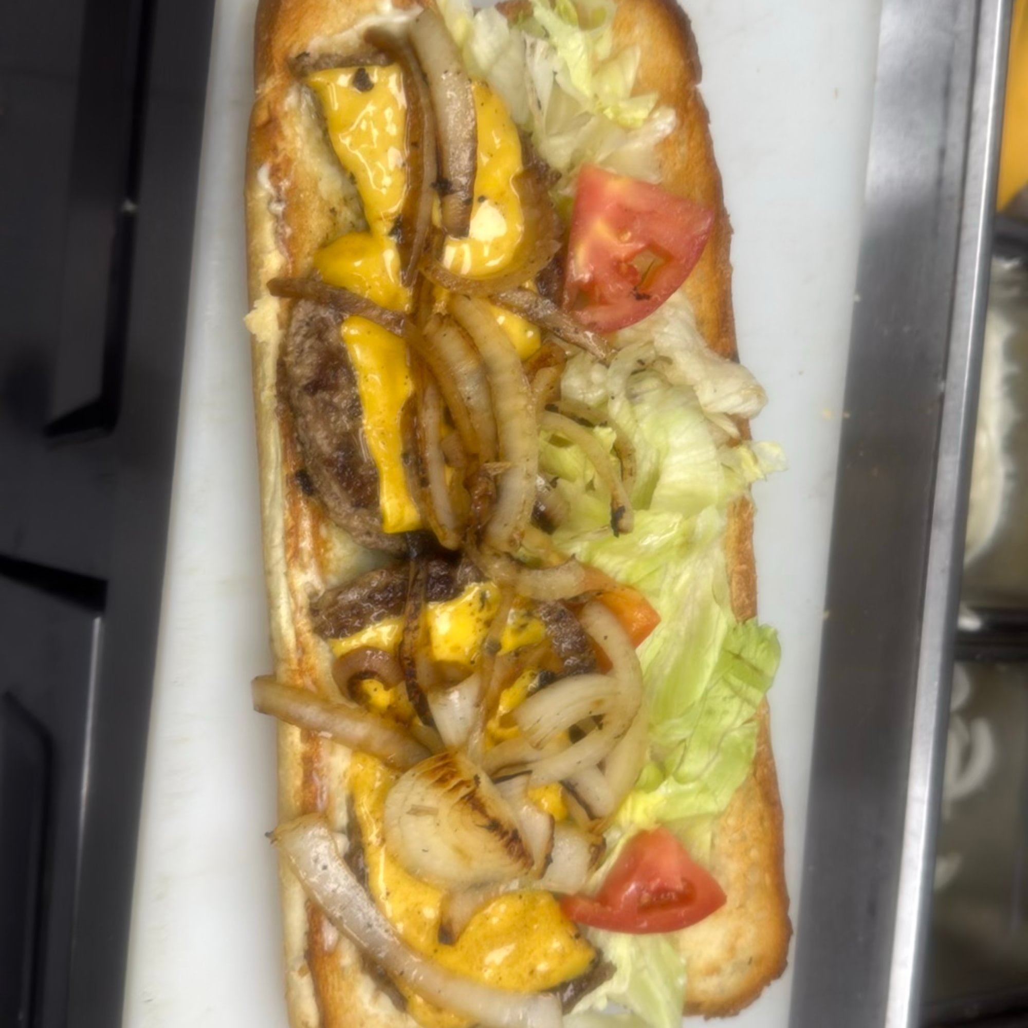 Cheeseburger Sub