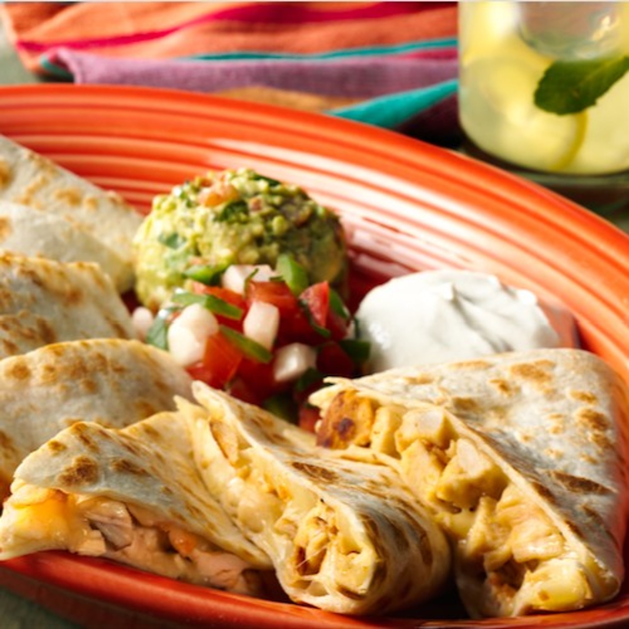 Chipotle Shrimp Quesadilla