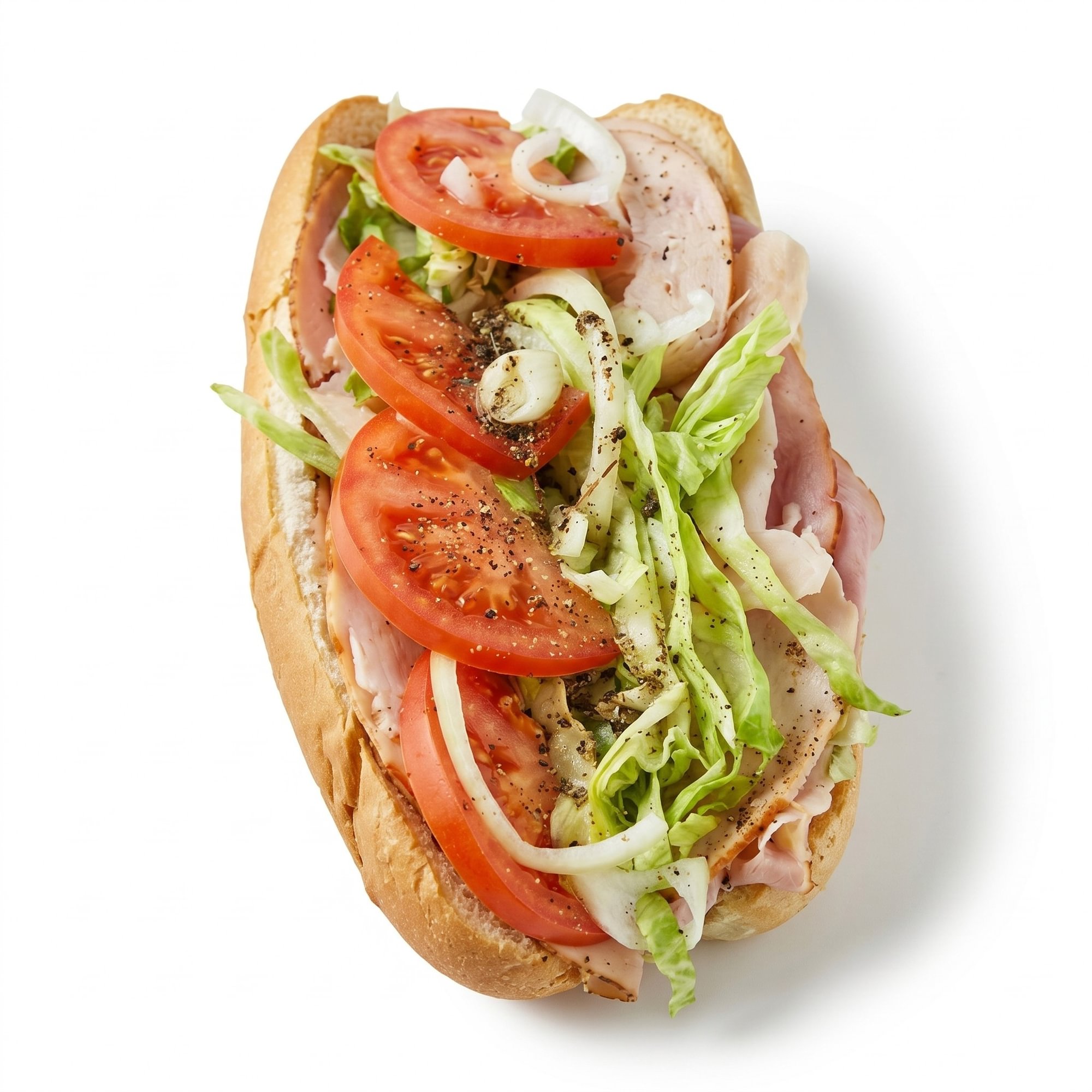 Turkey & American Cheese Hoagie