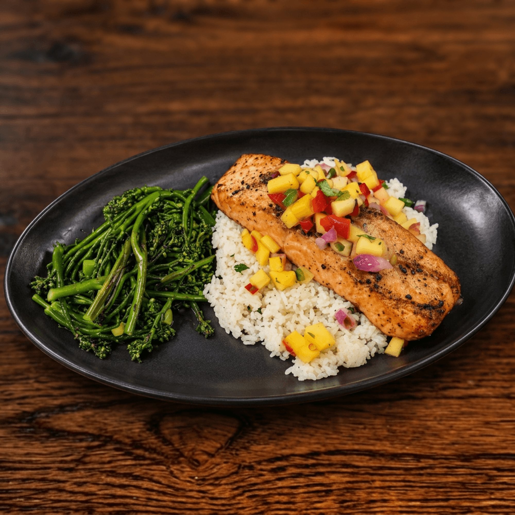 Mango Glazed Salmon