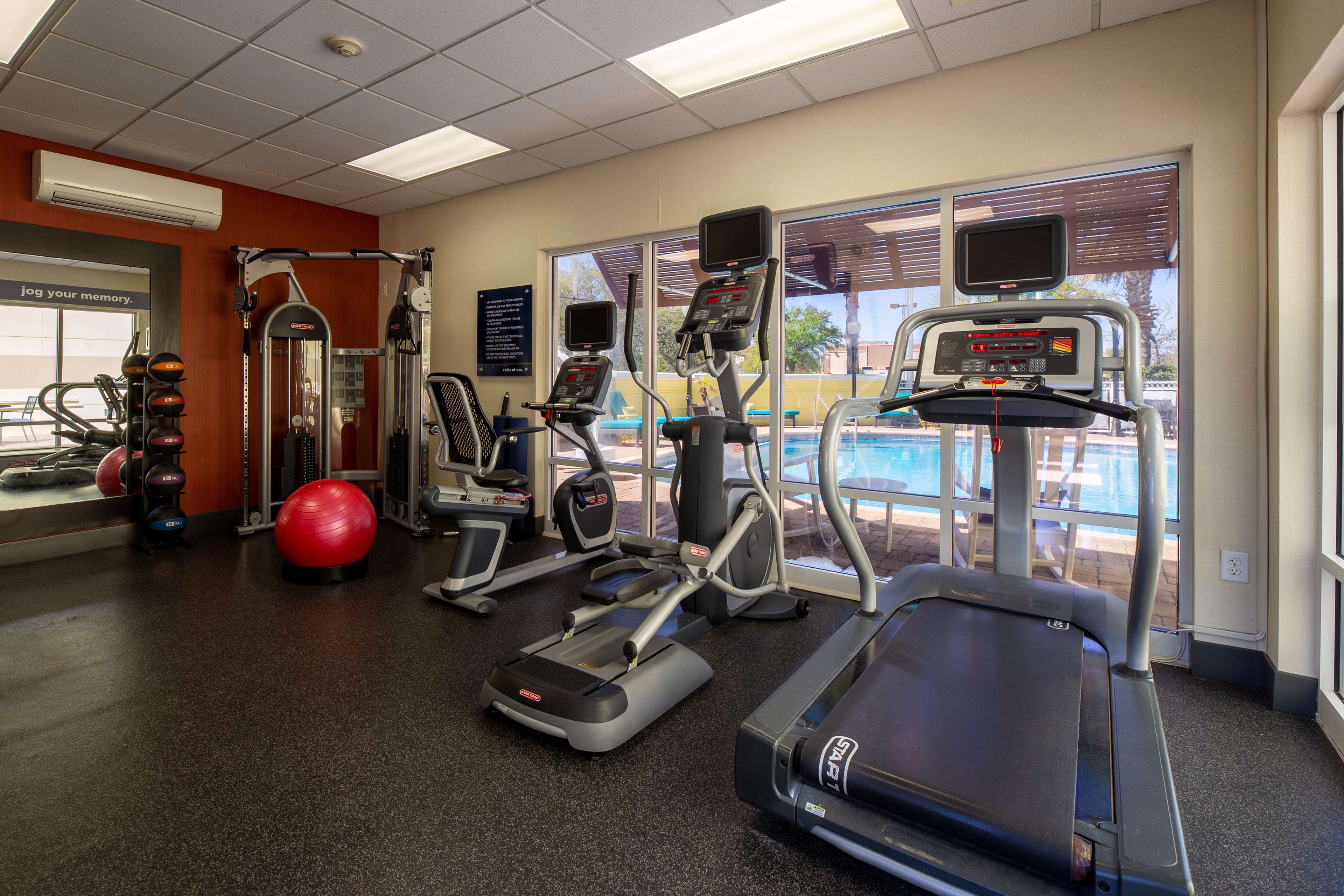 Health club  fitness center  gym