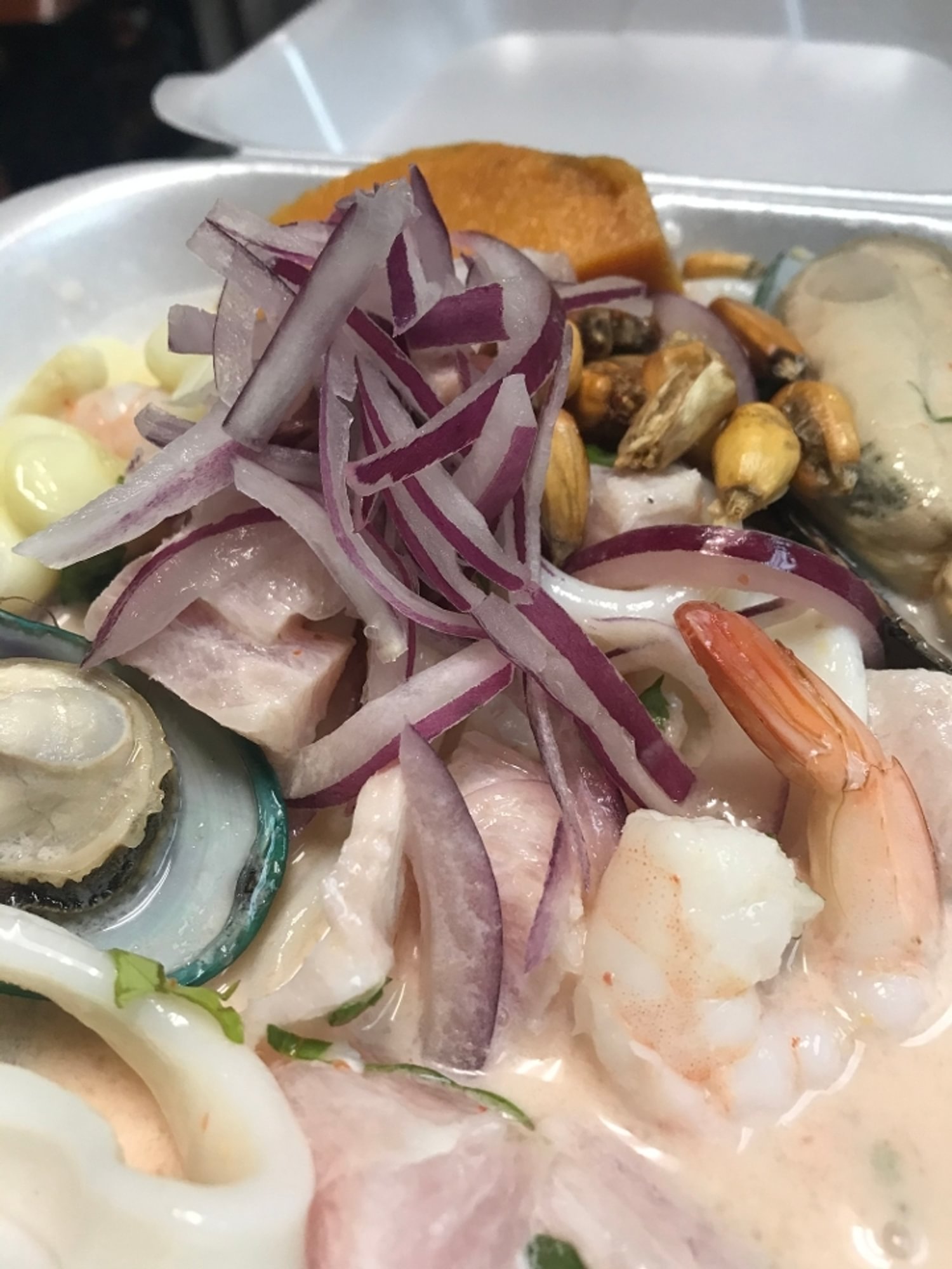 Ceviche Mixto (Corvina)