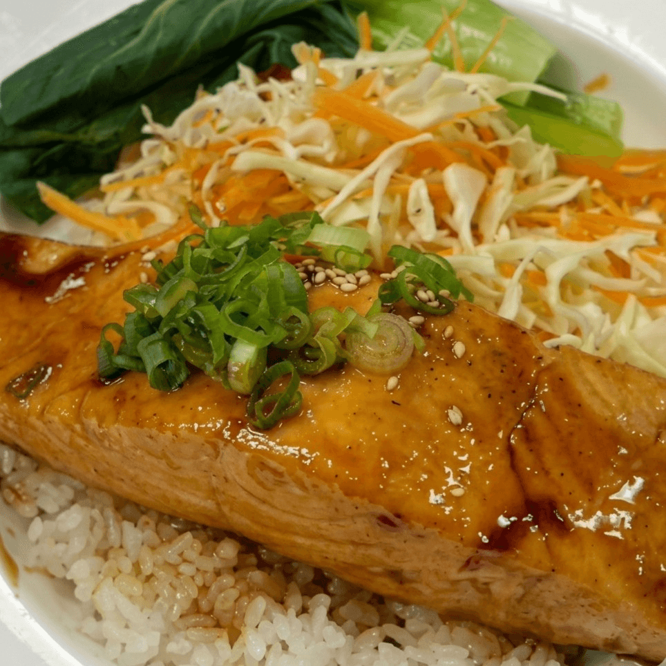 Salmon Teriyaki Bang Bang