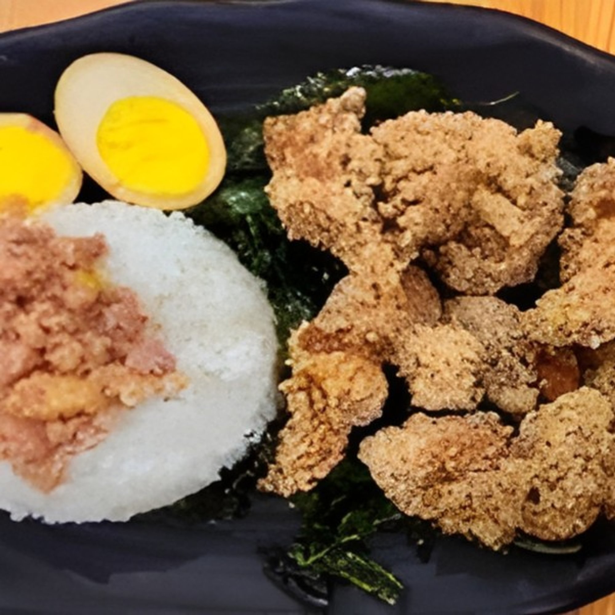 Popcorn Chicken Rice Combo 鹹酥雞飯