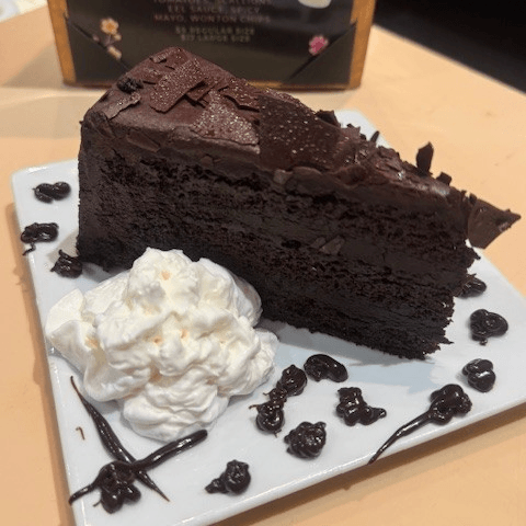 OUTRAGEOUS CHOCOLATE CAKE