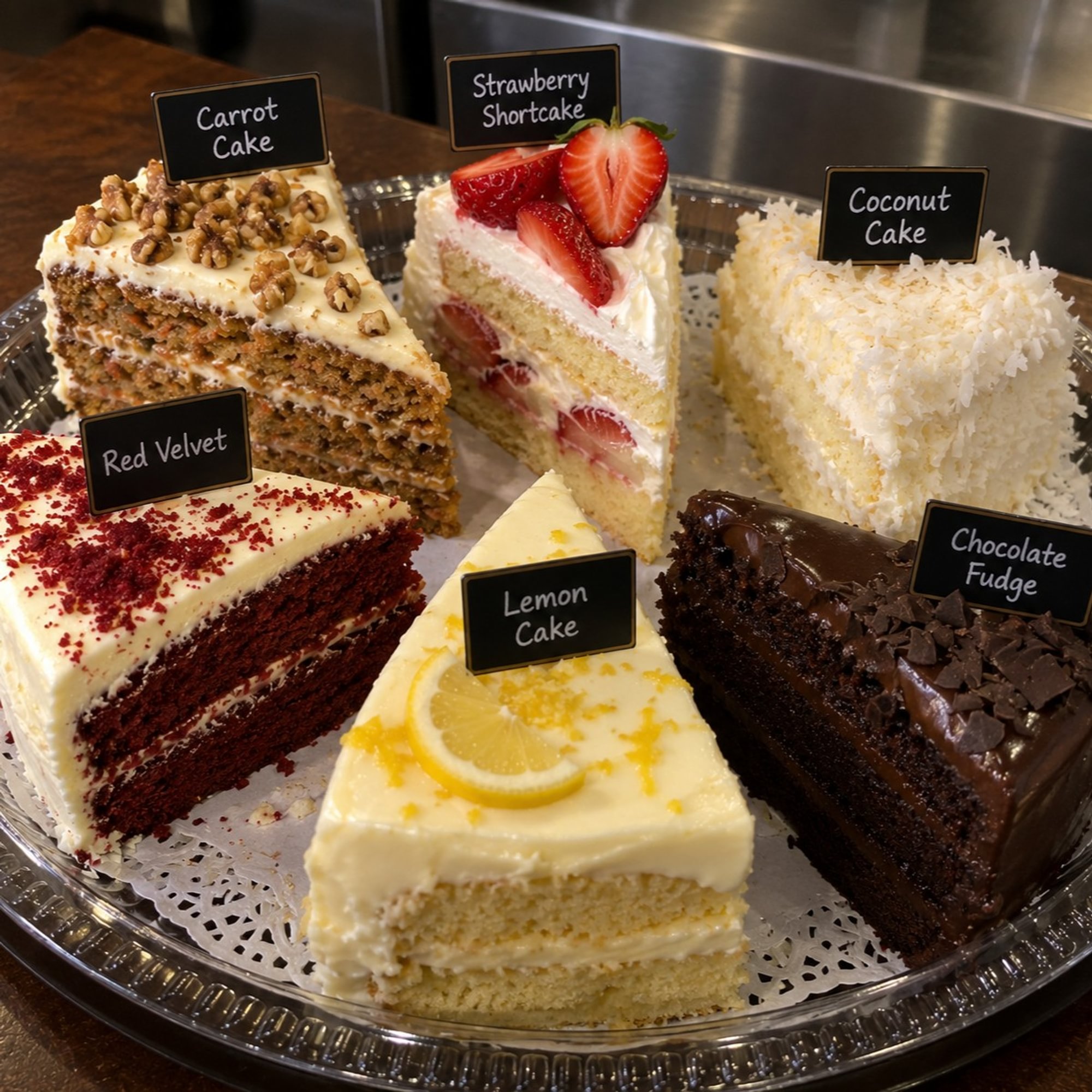 Cake Slice — Individual Dessert