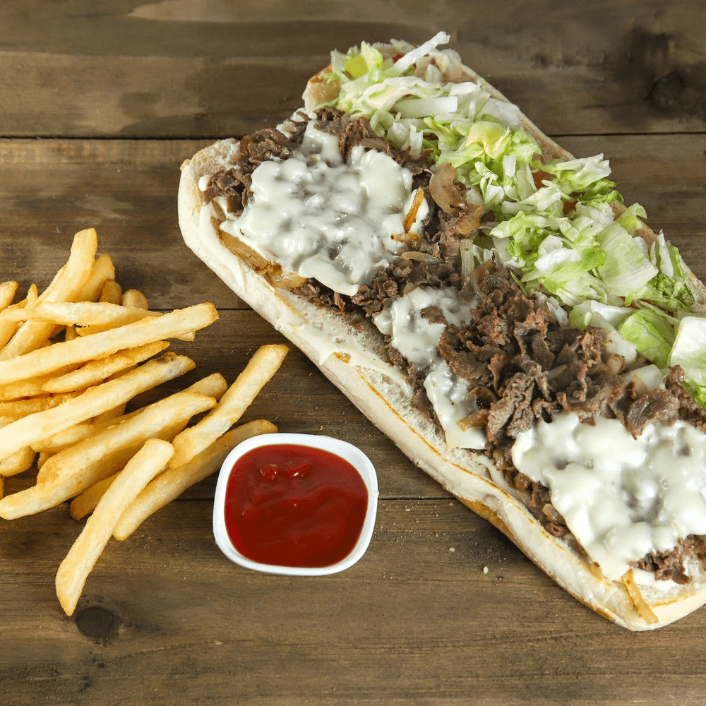 12' cheesesteak sub