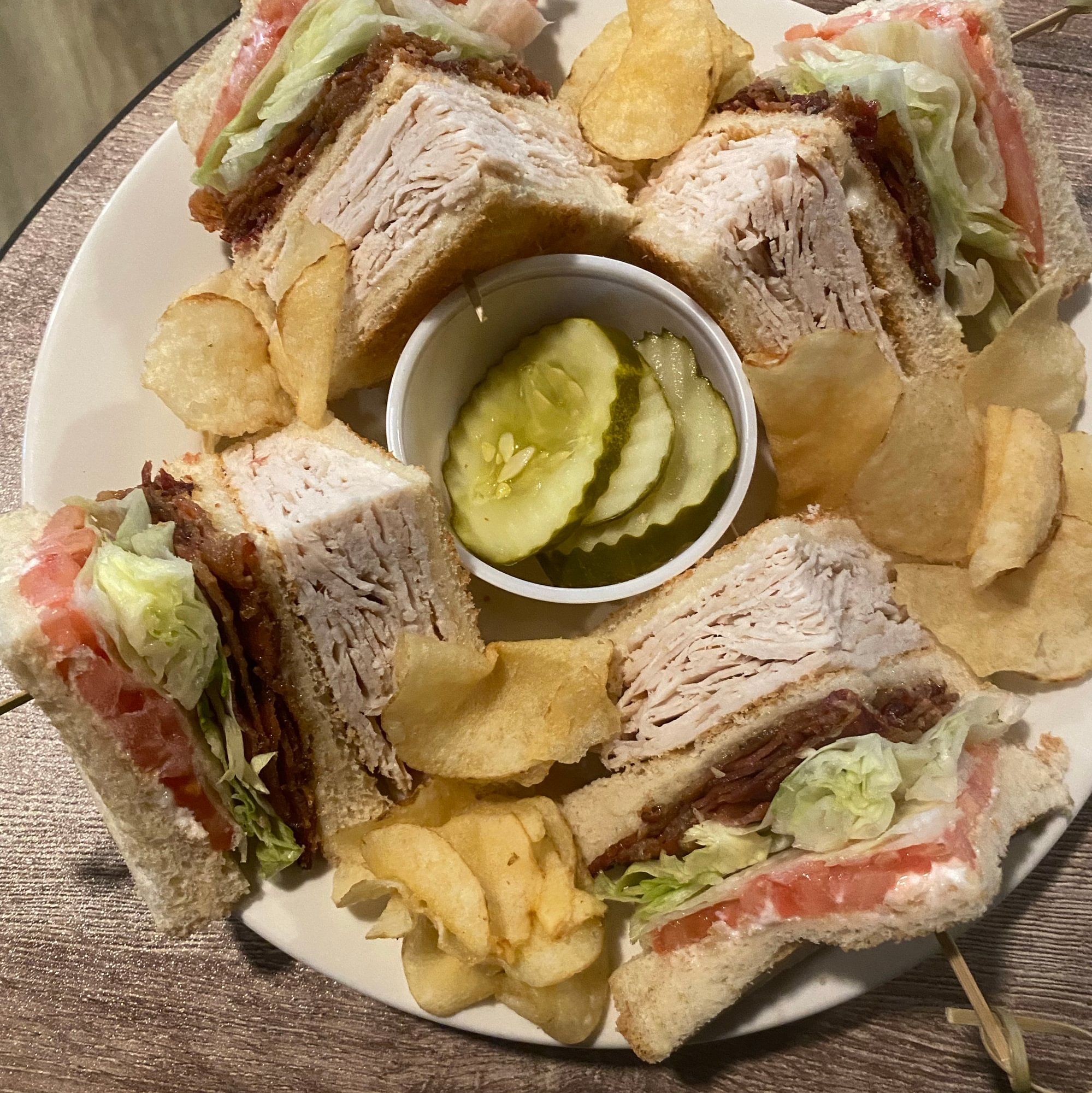 Turkey Club Sandwich