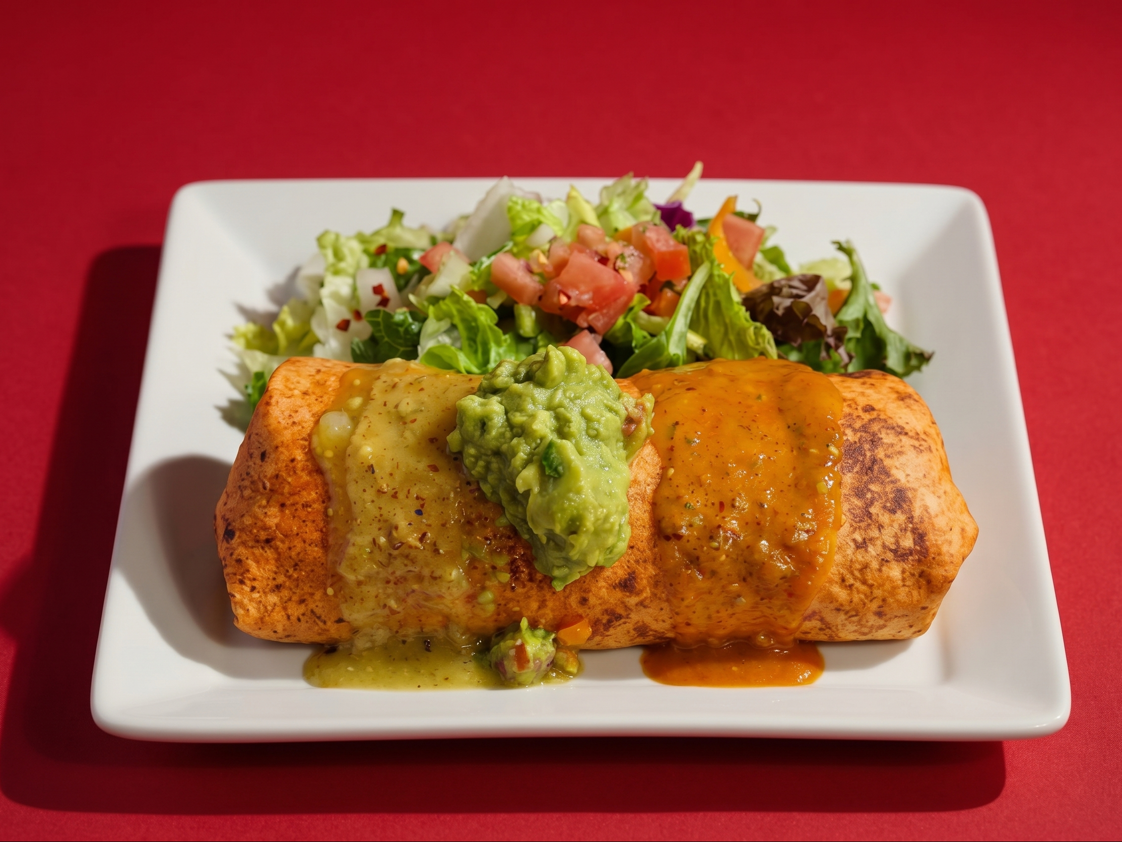 Blackened Salmon Burrito