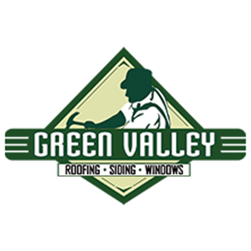Green Valley Roofing Siding Windows Logo