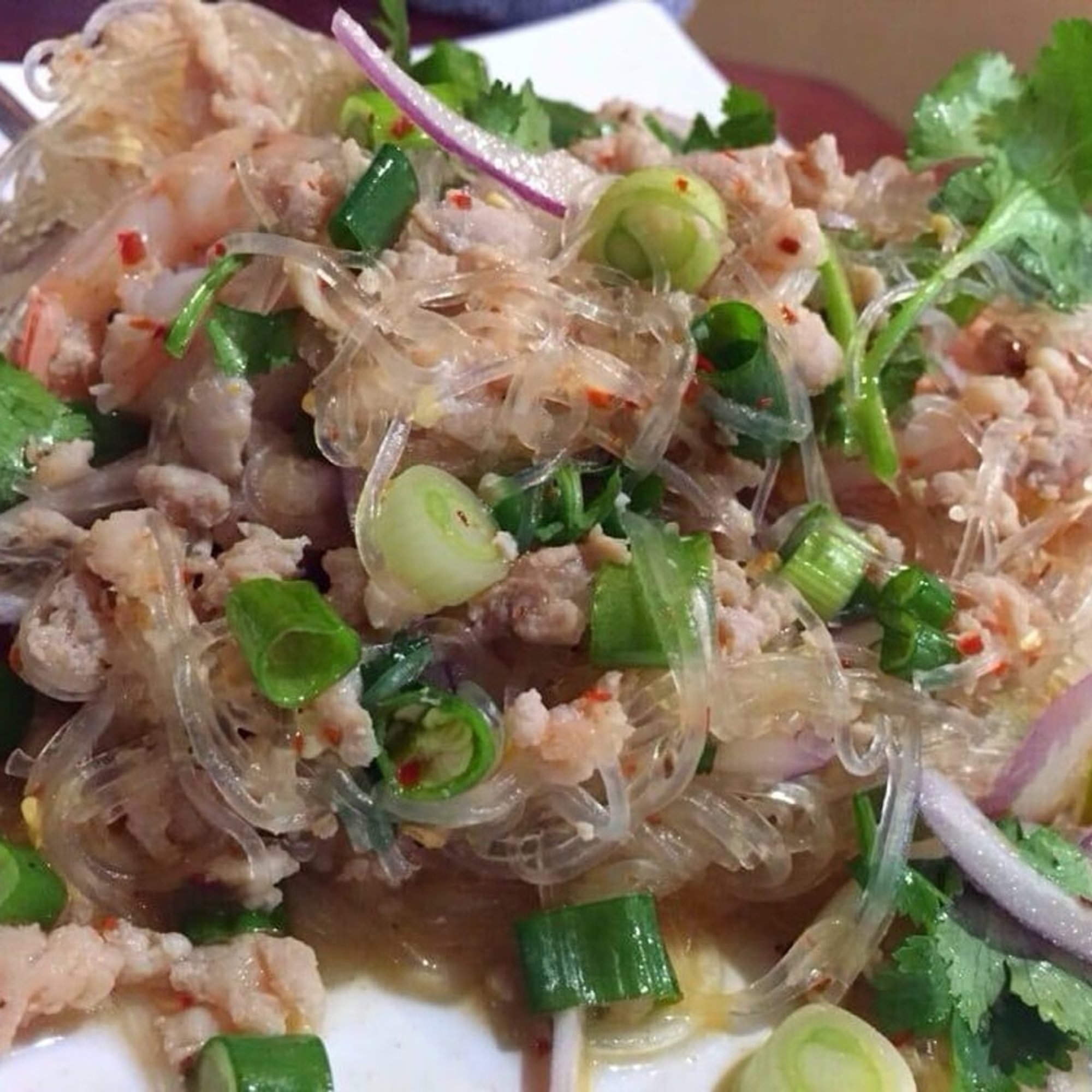 Spicy Glass Noodle Salad