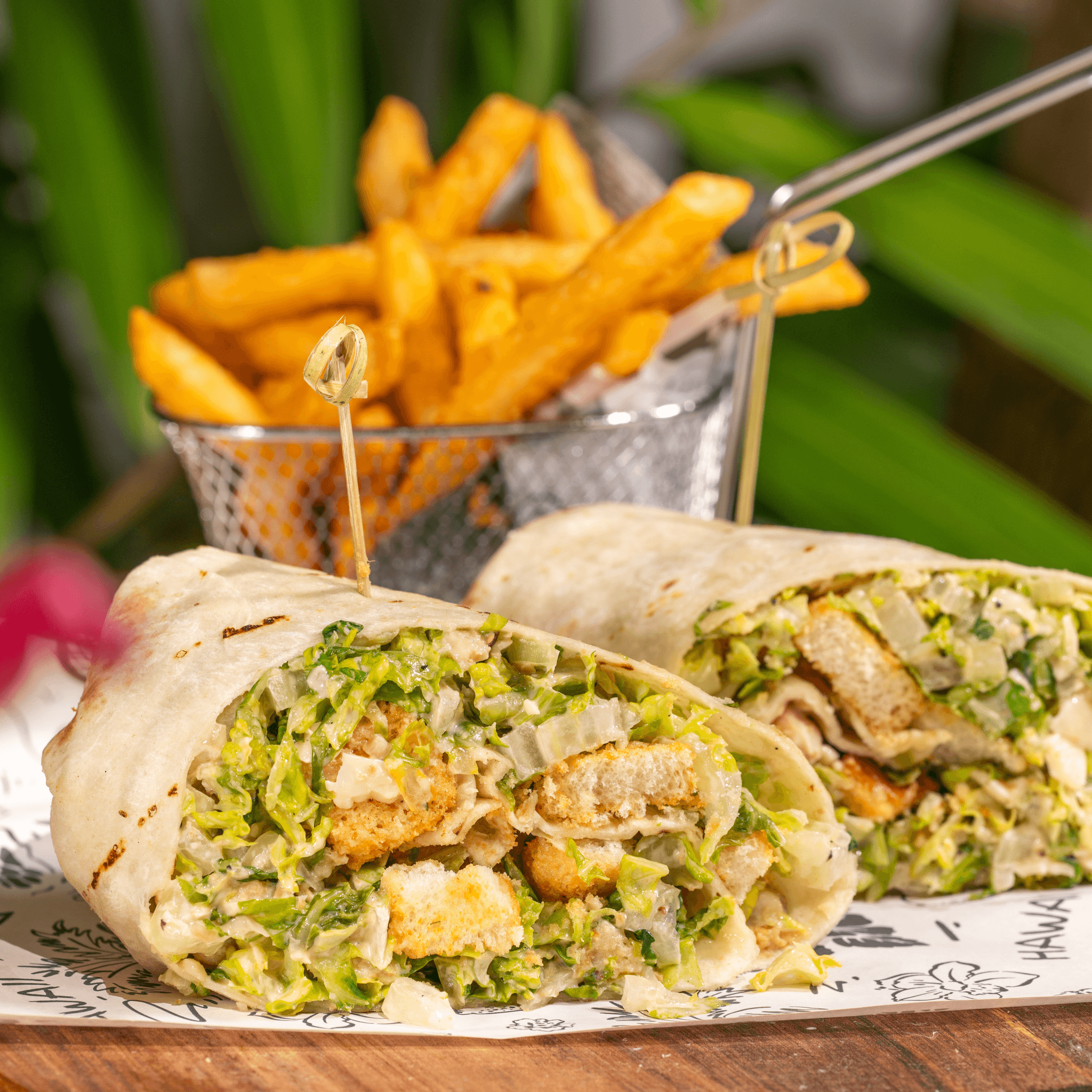 Caesar Chicken Wrap