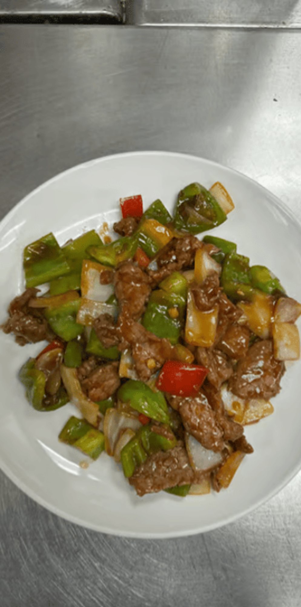 Pepper Steak With Onion
