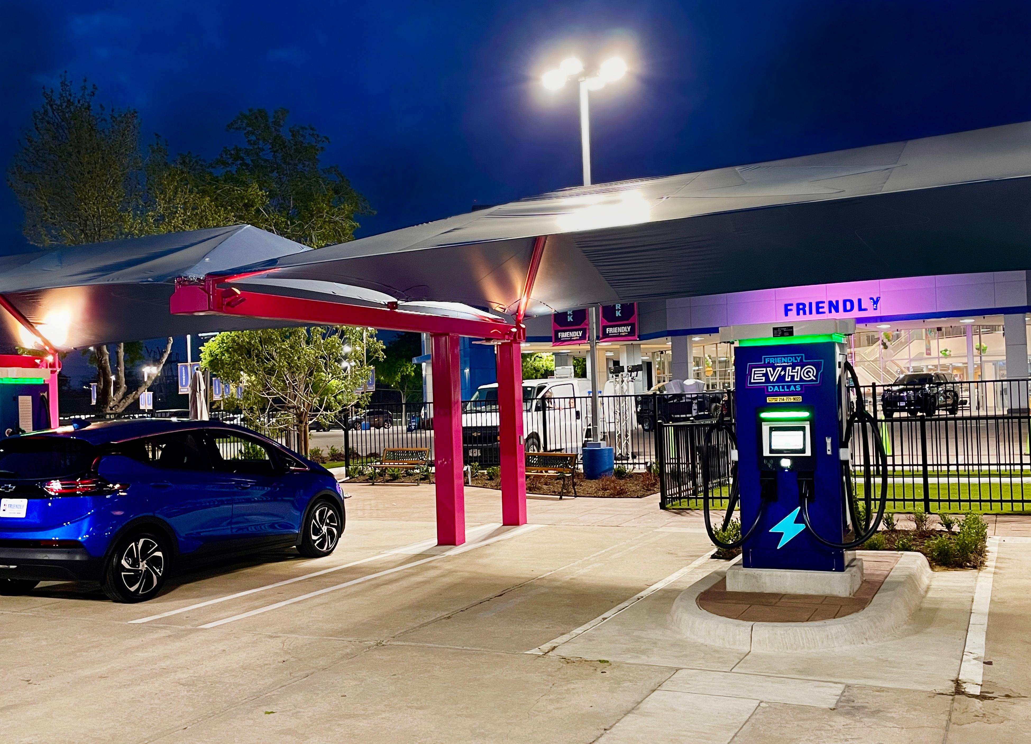 Friendly Chevrolet EVHQ Charging Station Image