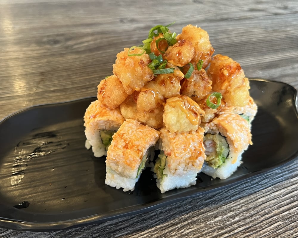 Popcorn tempura roll