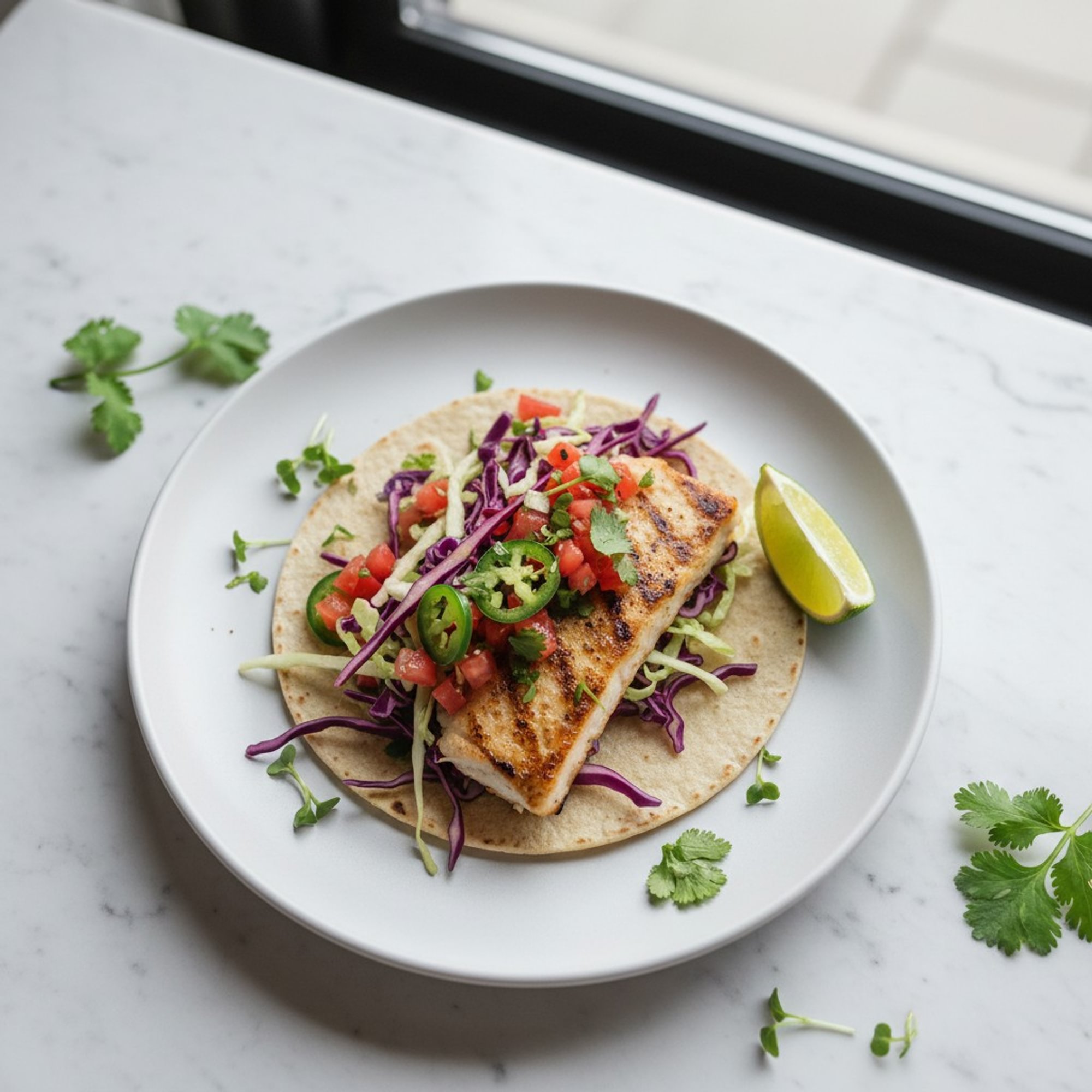 Tilapia Taco a La Carta