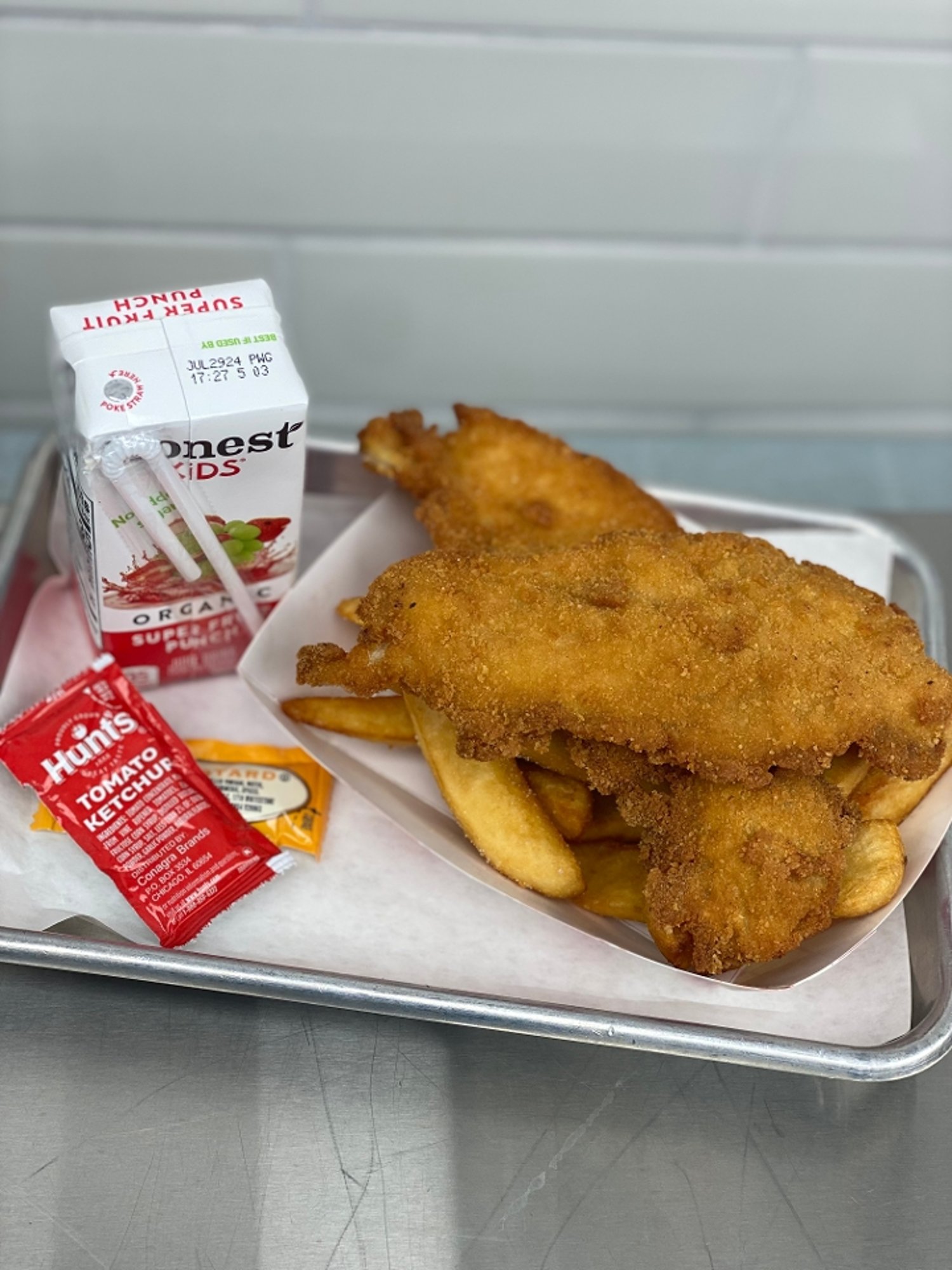 Kids Milanesa & Fries