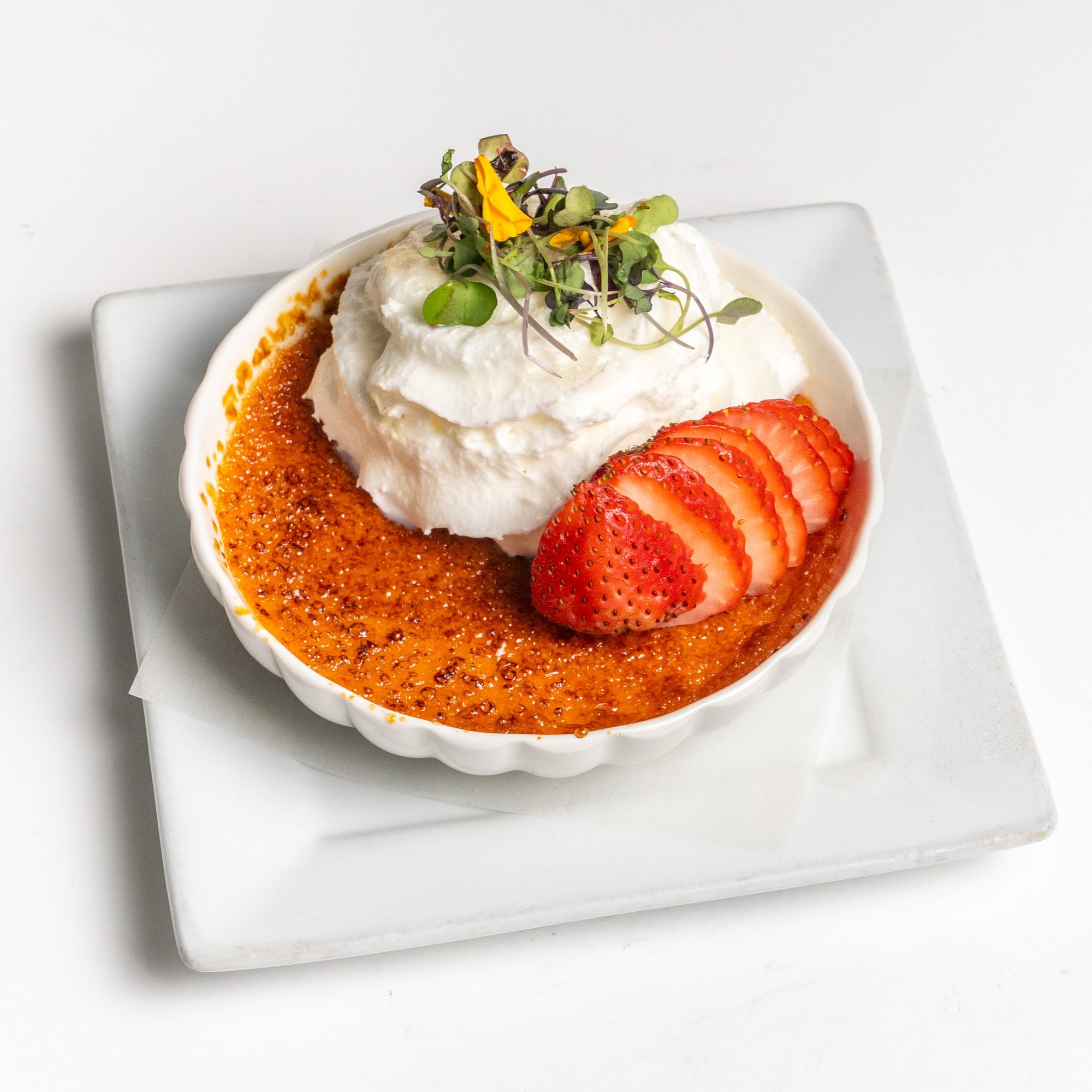 Thai Tea Creme Brulee