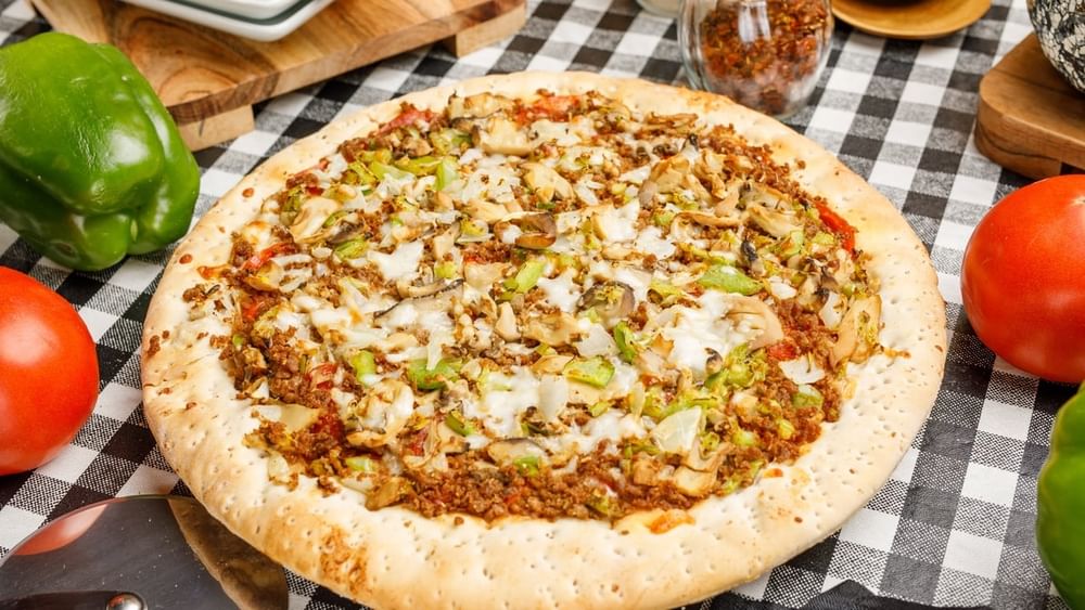 Pete's Super Combination Pizza