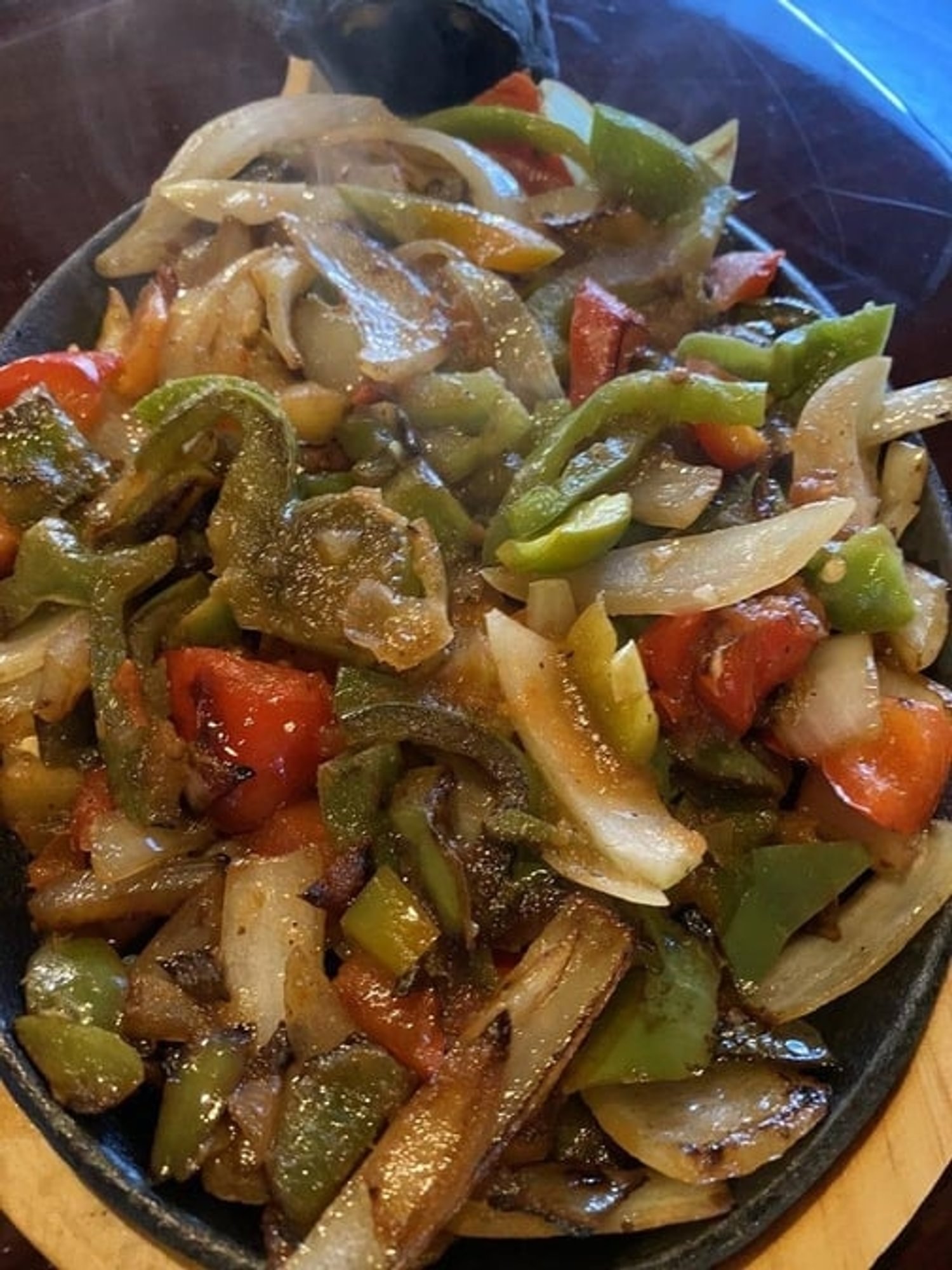 Veggie Fajitas Lunch