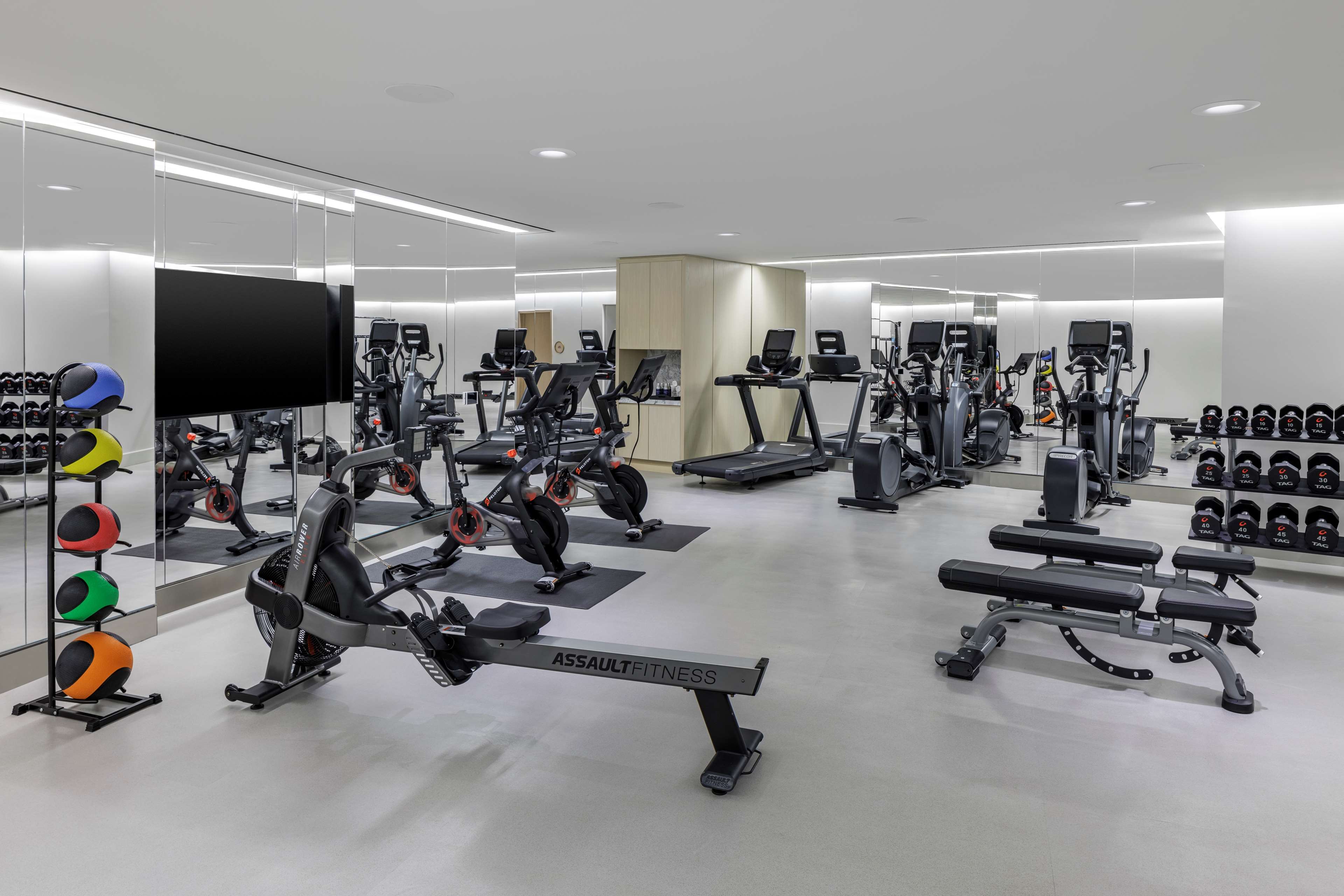 Health club  fitness center  gym