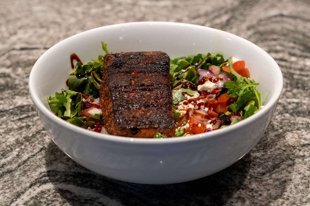Blackened Salmon Salad