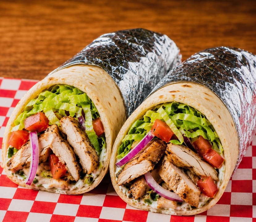 Grilled Chicken Gyro Pita