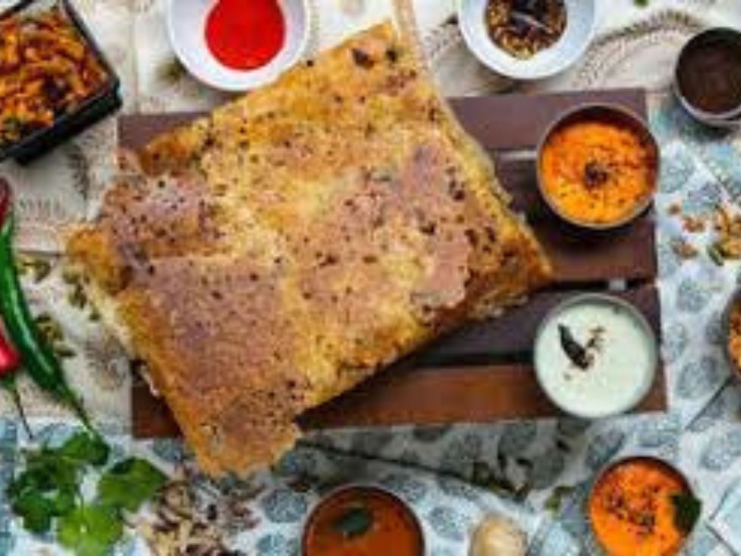 Rava Masala Dosa